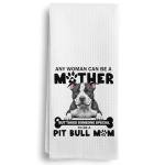 Pitbull Mom Kitchen Towels for Dog Lovers