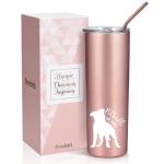 Pitbull Lover's Rose Gold Insulated Tumbler