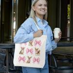 Chihuahua Canvas Tote Bag for Dog Lovers