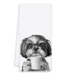 Funny Shih Tzu Kitchen Towels for Dog Lovers