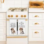 Cavalier King Charles Spaniel Kitchen Towels Set