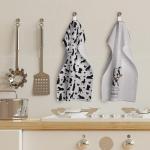 Funny Pitbull Kitchen Towels Set of 2