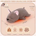 Plush Heating Pad French Bulldog Stuffed Animal