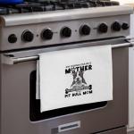 Pitbull Mom Kitchen Towels for Dog Lovers