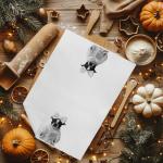 Boston Terrier Reading Dish Towels - Gift for Dog Lovers