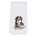 Funny Bernese Mountain Dog Hand Towels for Dog Lovers