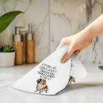 Cavalier King Charles Spaniel Kitchen Towels Set