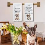 Shih Tzu Kitchen Towel Set for Dog Lovers