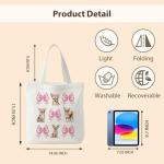 Chihuahua Canvas Tote Bag for Dog Lovers