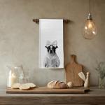 Boston Terrier Reading Dish Towels - Gift for Dog Lovers