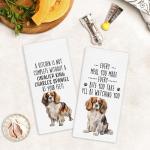Cavalier King Charles Spaniel Kitchen Towels Set