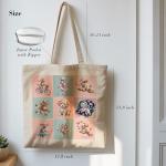 Poodle Lover Canvas Tote Bag for Dog Lovers