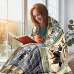 Cozy Bernese Mountain Dog Blanket for Dog Lovers