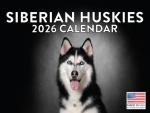 2026 Siberian Husky Monthly Wall Calendar