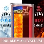 Pitbull Lover's Rose Gold Insulated Tumbler