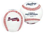 Atlanta Braves Baseball with Team Logo