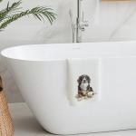 Funny Bernese Mountain Dog Hand Towels for Dog Lovers