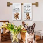 Goldendoodle Kitchen Towels Set for Dog Lovers