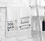 Husky Glitter Towel Set for Dog Lovers