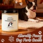 Boston Terrier Gifts & Lavender Dog Fart Candle