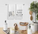 Husky Glitter Towel Set for Dog Lovers