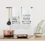 Husky Glitter Towel Set for Dog Lovers