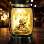 Goldendoodle Solar Lanterns for Dog Lovers