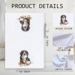 Funny Bernese Mountain Dog Hand Towels for Dog Lovers