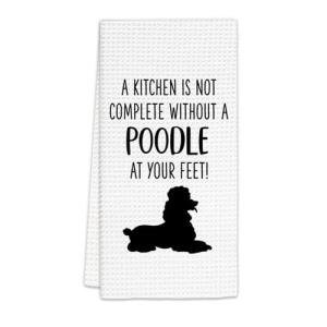 Poodle Kitchen Towels for Dog Lovers