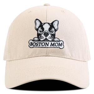 Embroidered Boston Terrier Hat for Dog Lovers