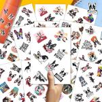 Boston Terrier Waterproof Stickers - 100 Fun Decals