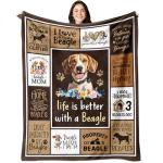 Cozy Beagle Throw Blanket for Dog Lovers