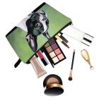 Boston Terrier Makeup Bag - Cute Organizer for Dog Lovers