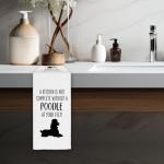 Poodle Kitchen Towels for Dog Lovers