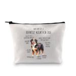Bernese Mountain Dog Makeup Bag for Dog Lovers