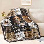 Cozy Beagle Throw Blanket for Dog Lovers