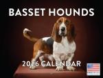 Basset Hound 2026 Wall Calendar for Dog Lovers