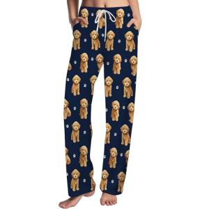 Funny Goldendoodle Pajama Pants for Dog Lovers