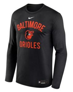 Nike Men's Long Sleeve T-Shirt - Baltimore Orioles