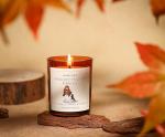 Basset Hound Candle - Lavender & Eucalyptus Scent