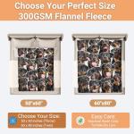 Rottweiler Blanket for Dog Lovers 50"X60