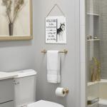 Funny Dog Bathroom Sign for Dog Lovers