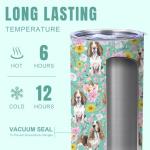 Basset Hound Travel Mug for Dog Moms