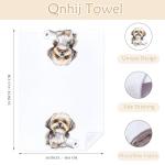 Funny Shih Tzu Hand Towels for Dog Lovers