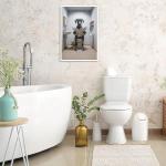 Funny Great Dane Bathroom Wall Art Decor