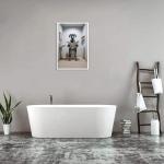 Funny Great Dane Bathroom Wall Art Decor
