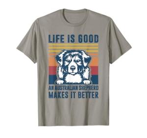 Australian Shepherd T-Shirt for Dog Lovers