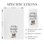 Funny Australian Shepherd Kitchen Towels Set of 4