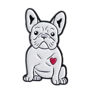 French Bulldog Mom Enamel Pin – Cute Gift