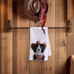 Funny Border Collie Kitchen Towels for Dog Lovers